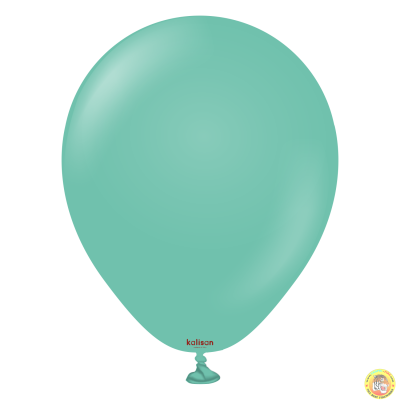 Малки кръгли балони Kalisan 5" Standard Sea Green/ аквамарин 100бр., 2330