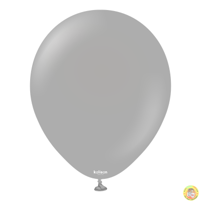 Големи кръгли балони Kalisan 18" Standard Grey / сиво, 25бр.,