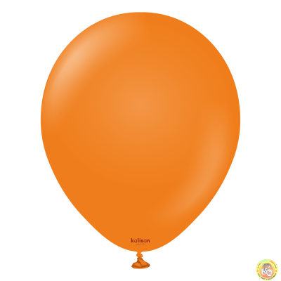 Големи кръгли балони Kalisan 18" Standard Orange / оранжево, 25бр.,