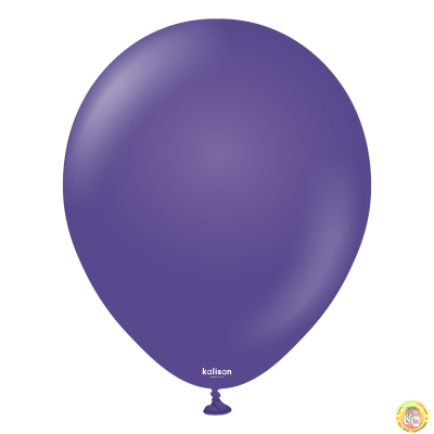 Големи кръгли балони Kalisan 18" Standard Violet / виолетов цвят, 25бр.,