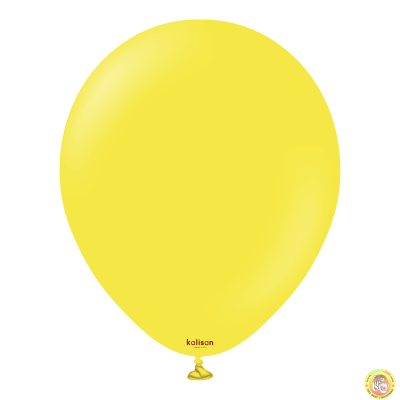 Големи кръгли балони Kalisan 18" Standard Yellow / жълто, 25бр.,