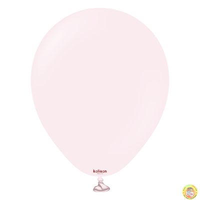 Малки кръгли балони Kalisan 5" Macaron Pale Pink / нежно розово, 100бр., 3010