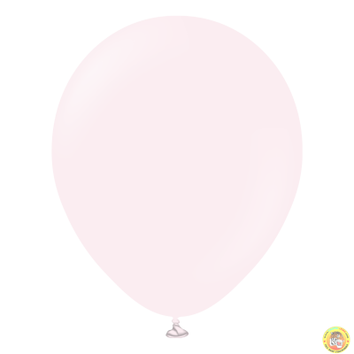 Големи кръгли балони Kalisan 18" Macaron Pale Pink/ нежно розово 1 брой, 3010
