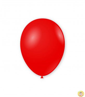 Балон пастел ROCCA - Тъмночервено / Dark Red, 26см, G90 28, 1 брой