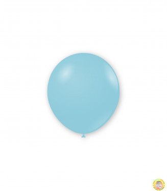 Малки кръгли балони пастел ROCCA - бебешко синьо, 13см, 100бр., A50 39
