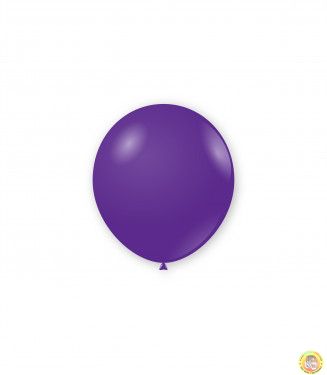 Малки кръгли балони пастел ROCCA - лилаво, 13см, 100бр., А50 84