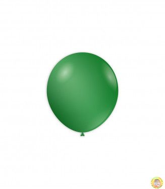 Малки кръгли балони металик ROCCA - зелено, 13см, 100бр., AM50 86