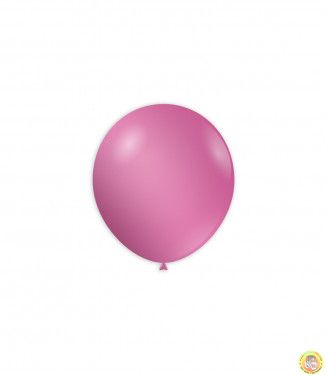 Малки кръгли балони металик ROCCA - розово, 13см, 100бр., AM50 74