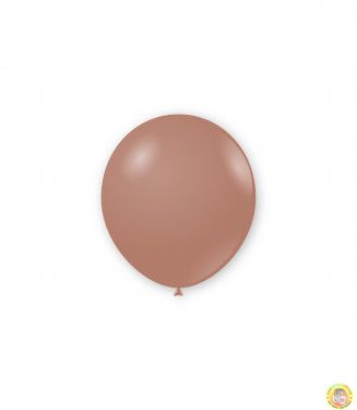 Малки кръгли балони металик ROCCA - розово злато, 13см, 100бр., AM50 81