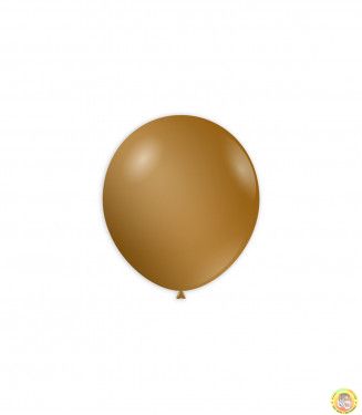 Малки кръгли балони металик ROCCA - злато, 13см, 100бр., AM50 66