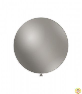 Балони металик ROCCA - Сребро металик / Metal Silver, 38см, 50 бр., GM150 68