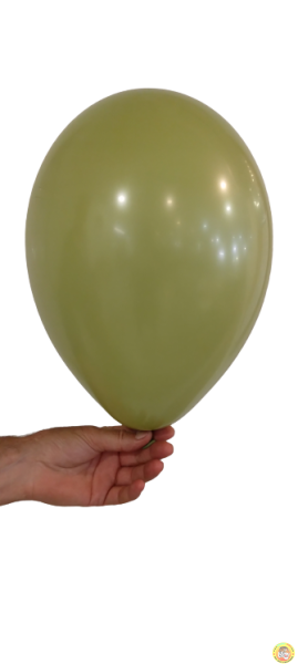Балони пастел ROCCA - маслинено зелено, 26см, G90 98, 1 брой
