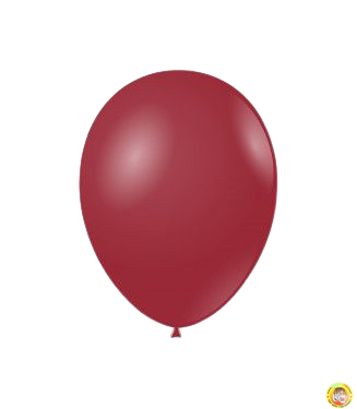 Балон пастел ROCCA - Бордо / Burgundy, 30см, G110 71, 1 брой