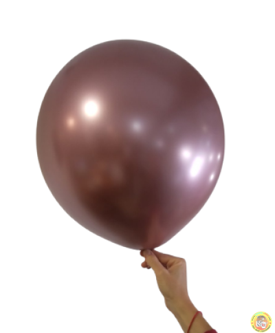 Балони Хром ROCCA, розово , 38см,10бр. GC150 91