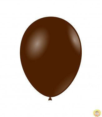 Балони пастел ROCCA - Кафяво / Chocolate Brown, 38см, 50 бр., G150 31